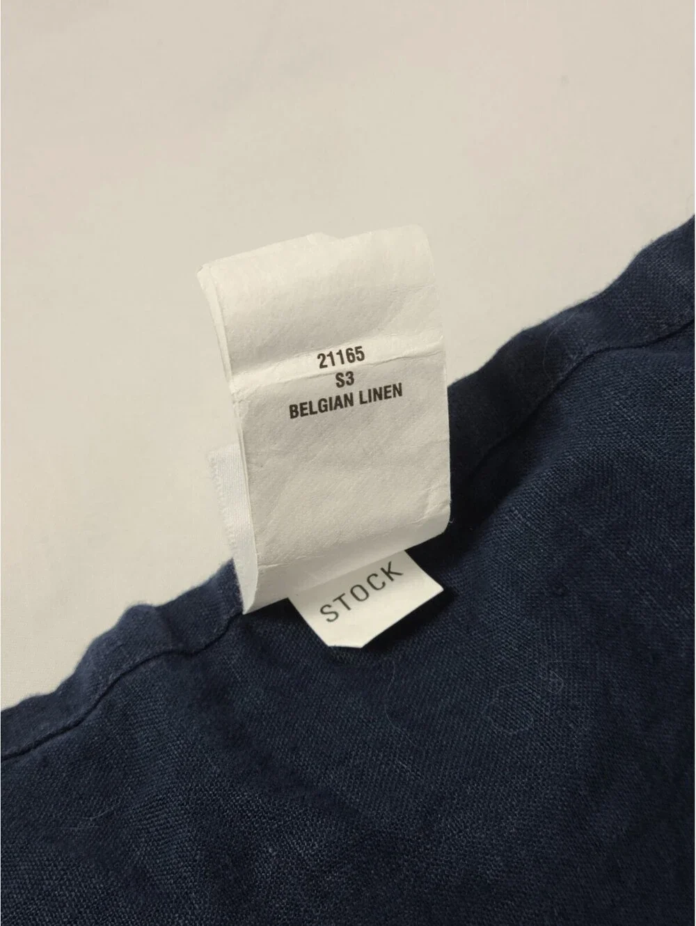 Studio 3B Navy Blue Linen Curtain Pair